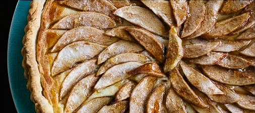 A glazed seasonal tart